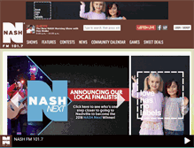 Tablet Screenshot of nashfm1017.com